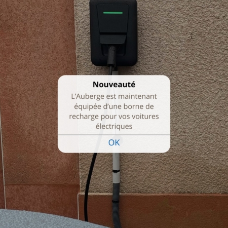 Auberge Saint Fergueux - 1350x1080 - Borne de recharge